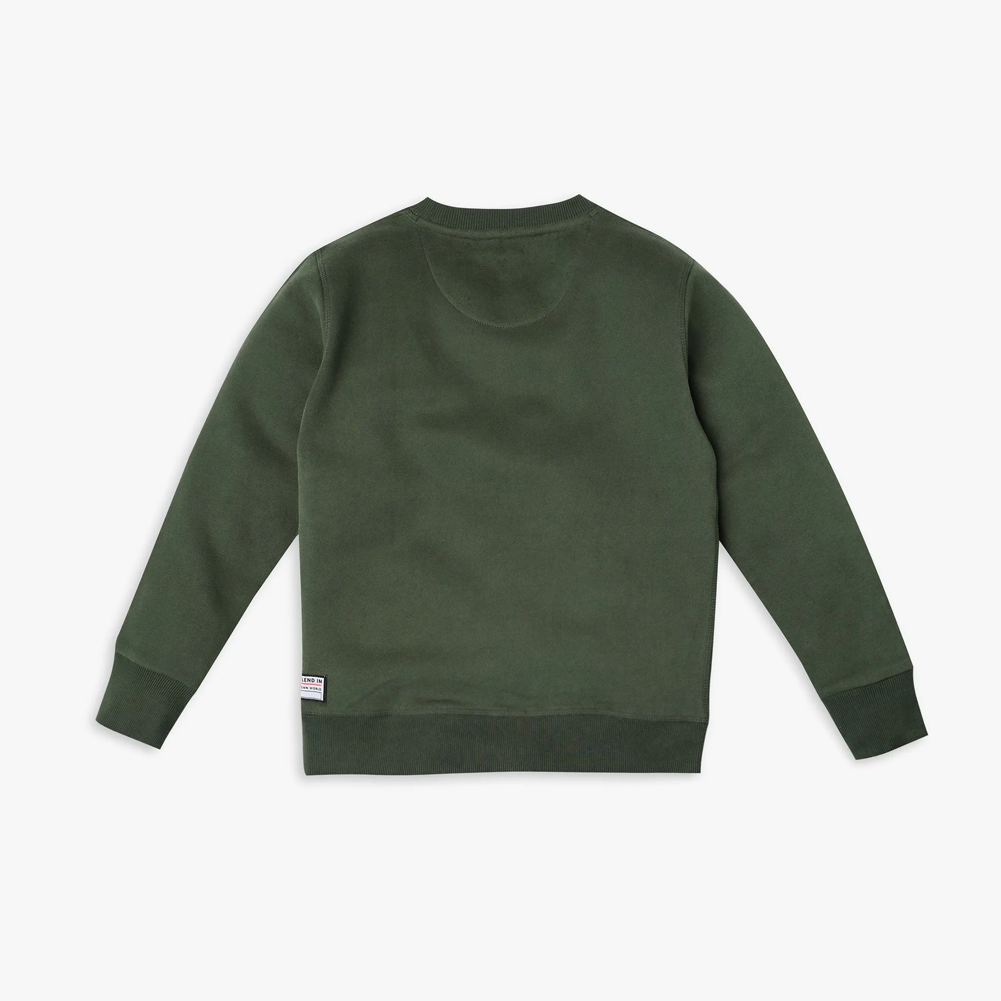 Boy's Regular Fit Solid Sweat Tees