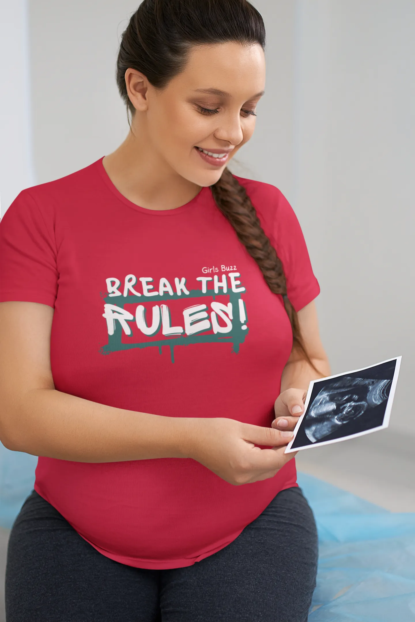 Break The Rules Maternity T-shirt