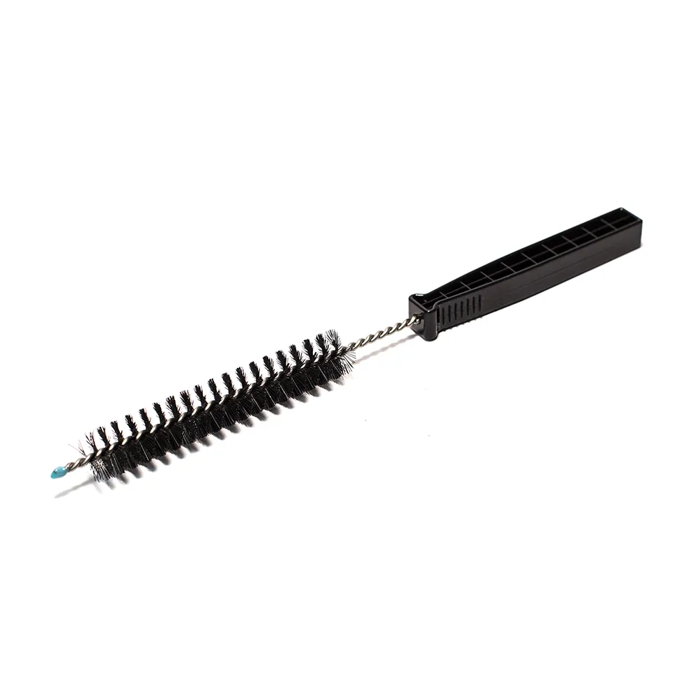 BRUSH 290mm x 20mm BLACK WITH SOLID HANDLE