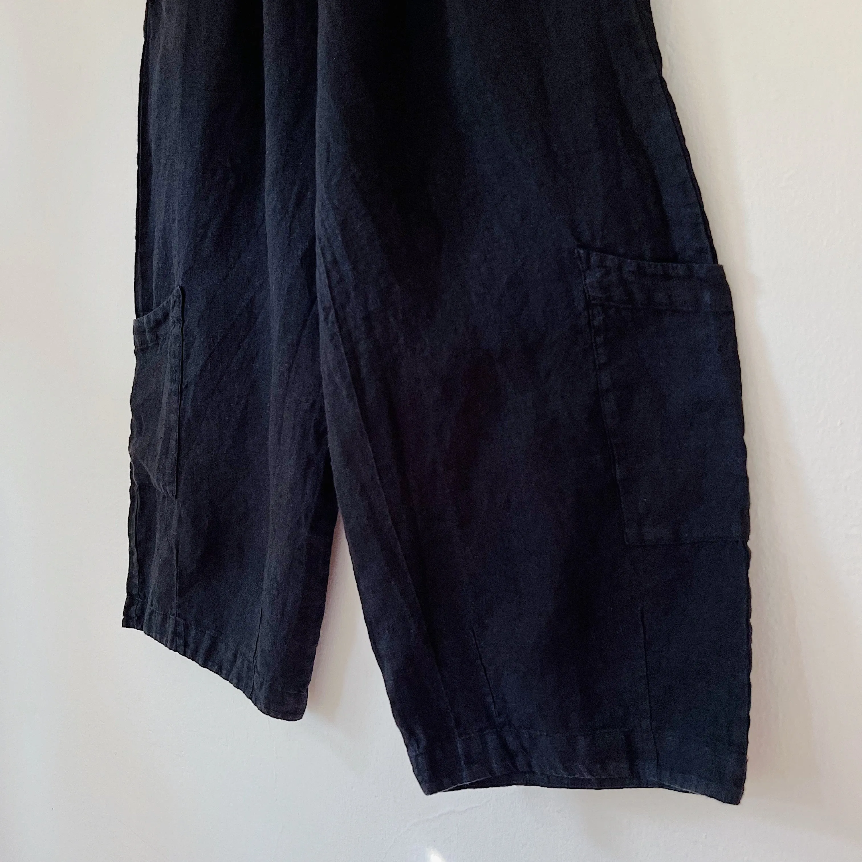 Bryn Walker | Linen Casbah Pant in Black