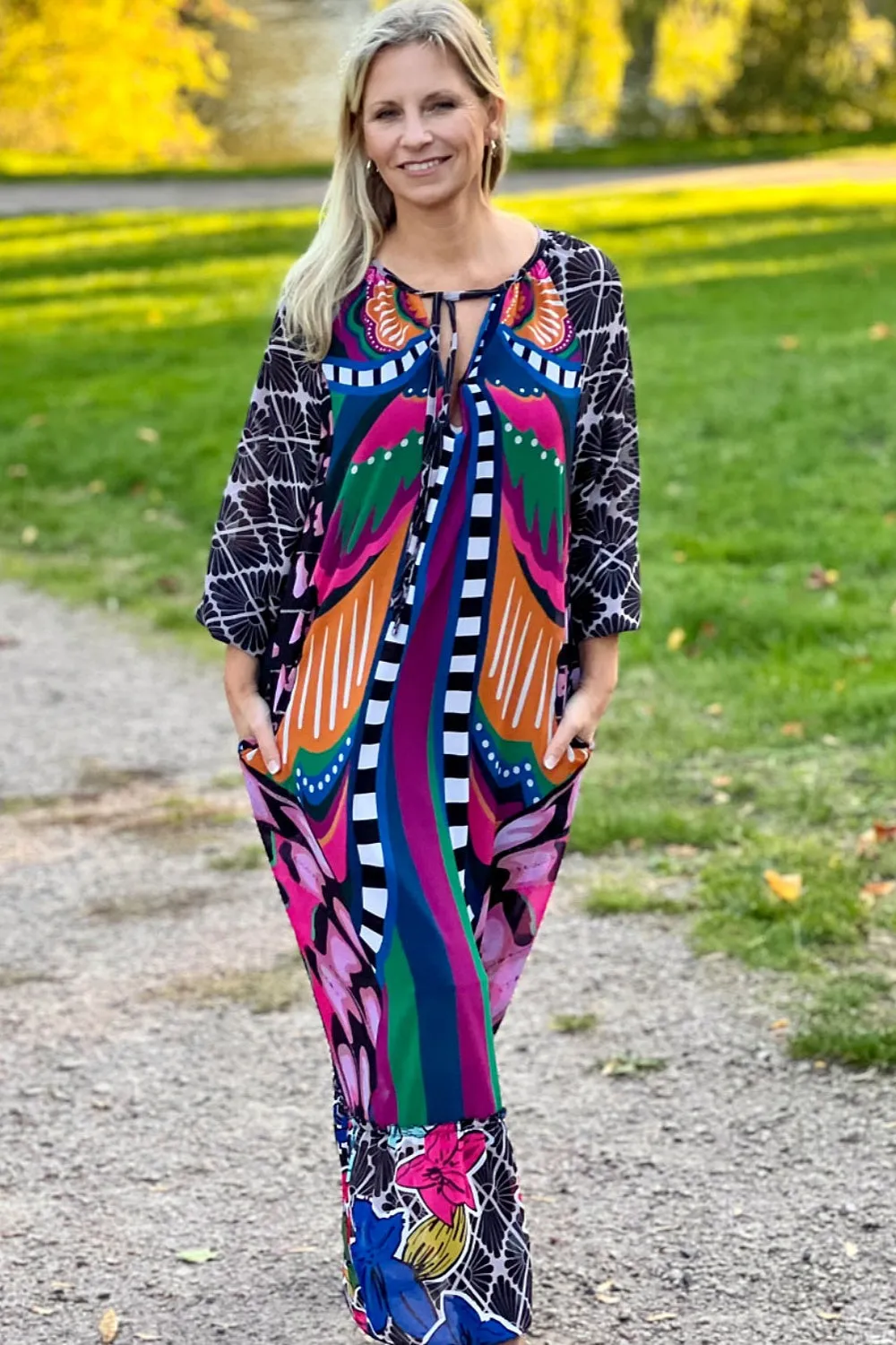 BUTTERFLY MAXI DRESS