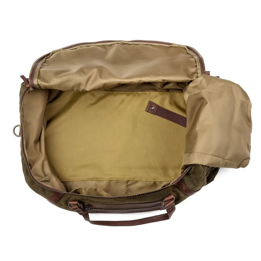 Campaign Waxed Canvas Large Duffle Bag