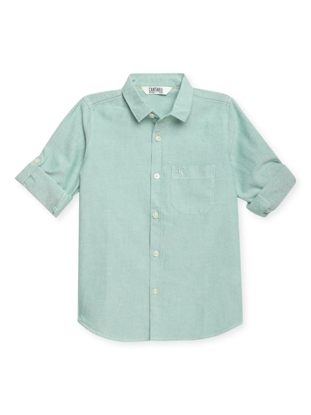 Cantabil Boys Green Shirt