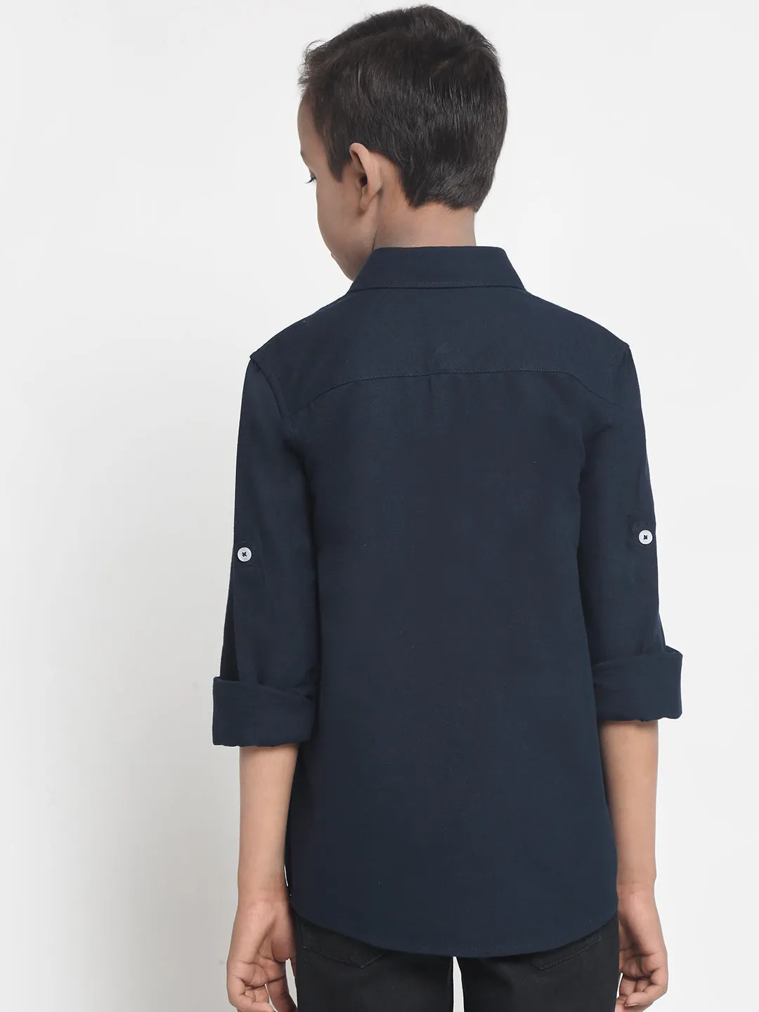 Cantabil Boys Navy Blue Shirt