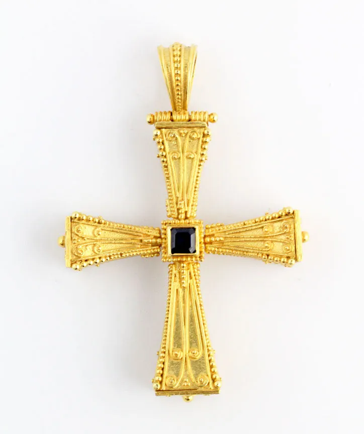 Cathedral of Glory Byzantine Gold Cross