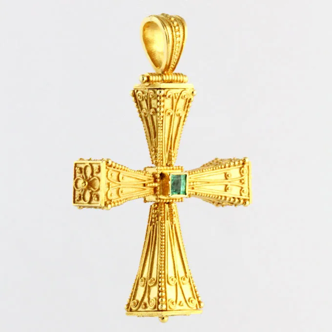 Cathedral of Glory Byzantine Gold Cross