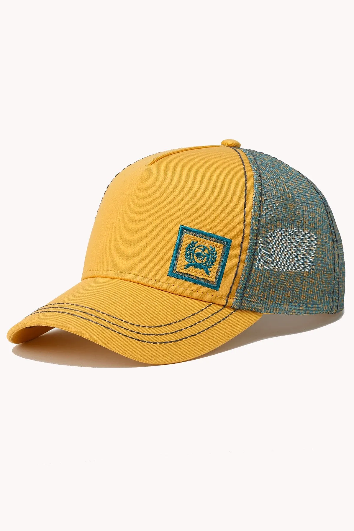 Cinch Ladies Trucker Snapback Cap - GOLD