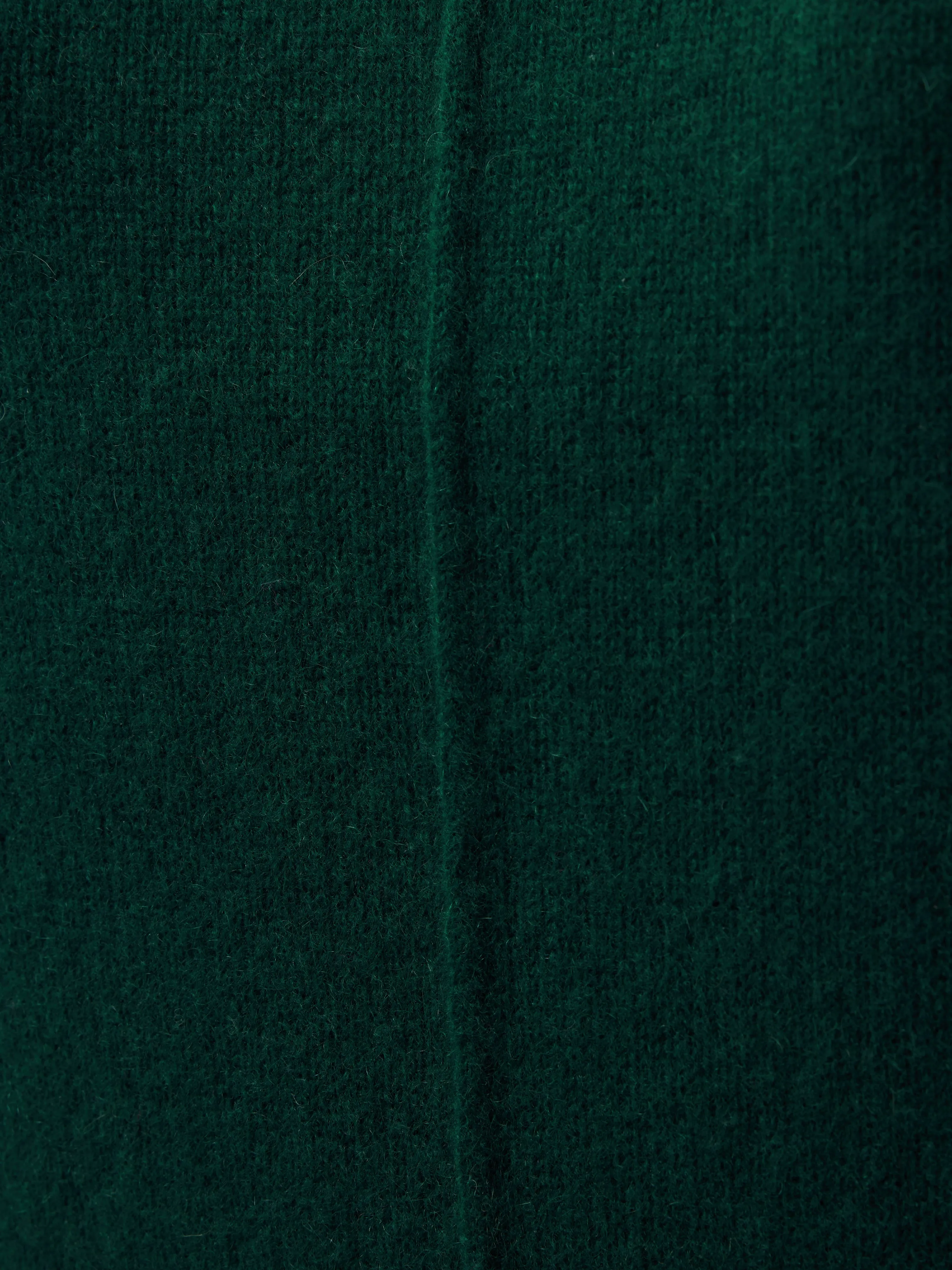 Cloud Cashmere Roll Neck | Dark Green