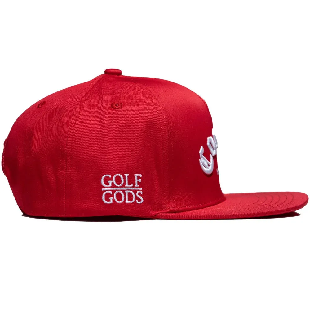 Cocaine & Hookers Red SnapBack Golf Hat