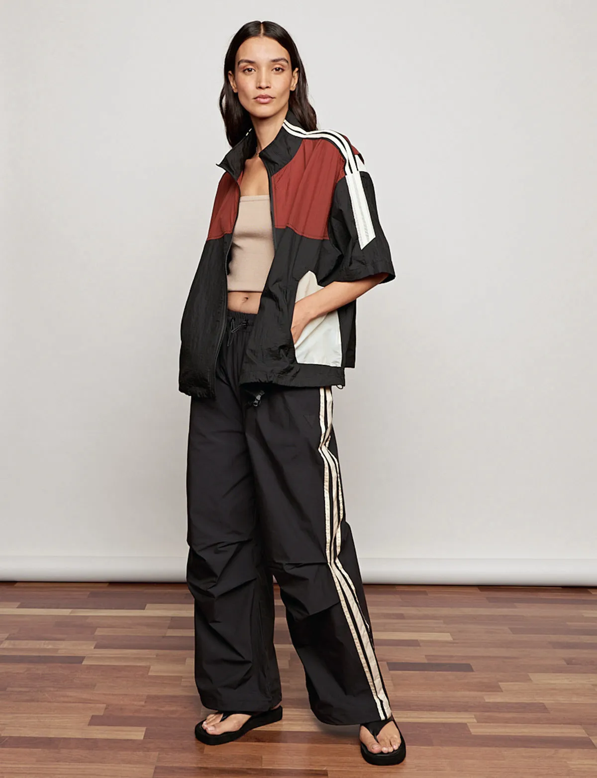 Color-Block Track Jacket