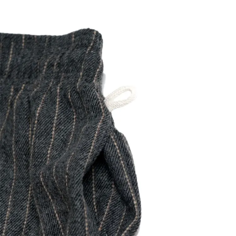 Cookman Chef Pants - Wool Mix Stripe : Gray