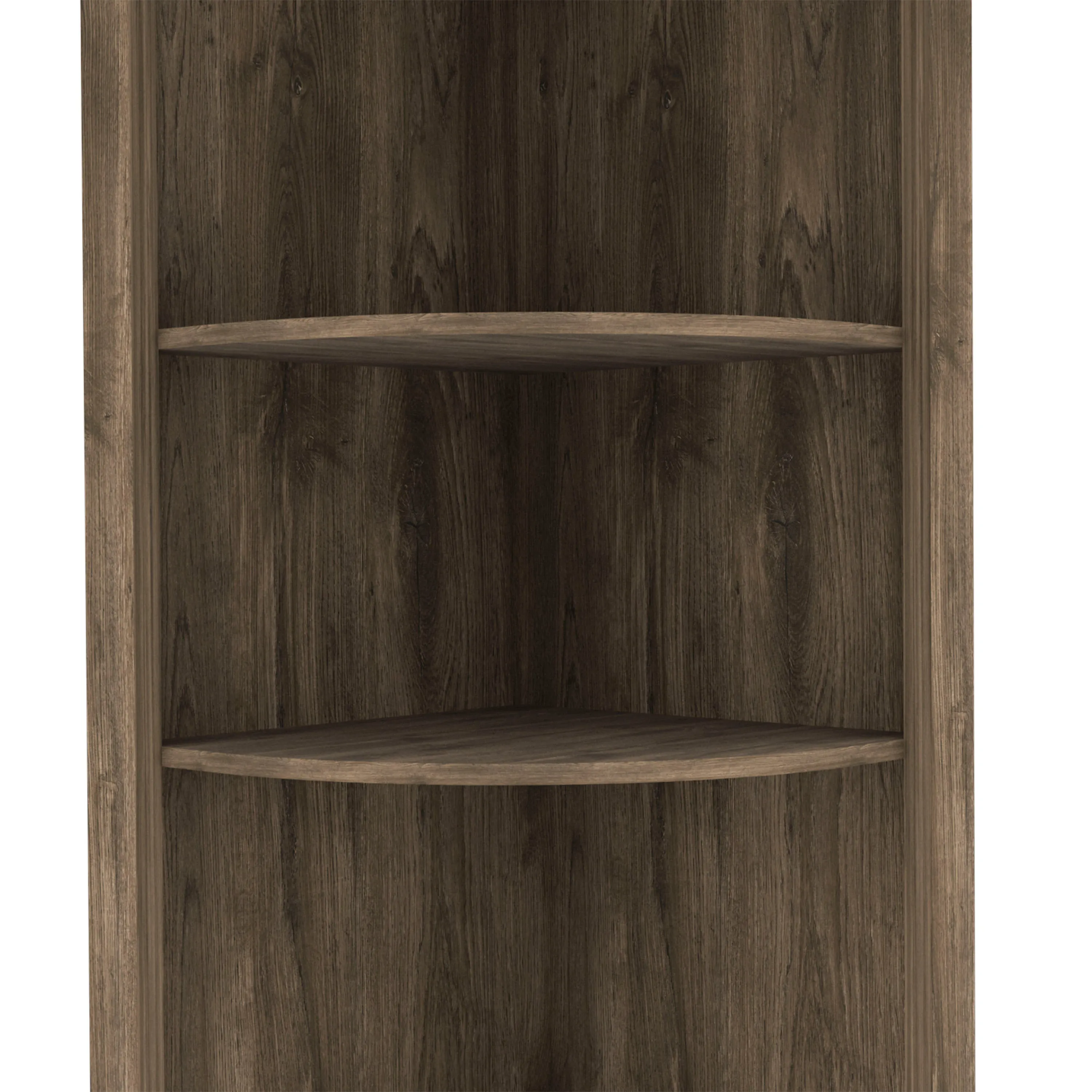 Corner Bar Cabinet Castle Dark Brown