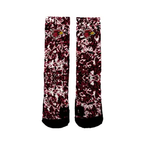 Corona Cardinals Graffiti Socks