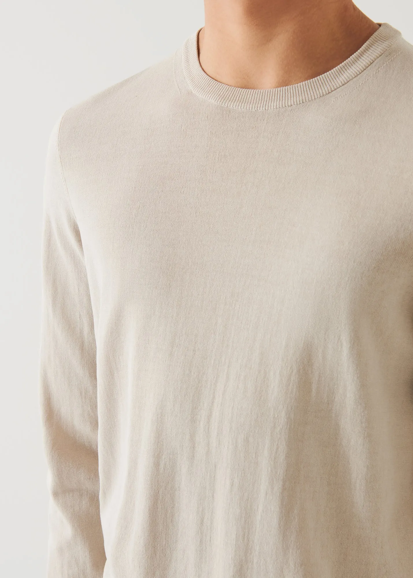 COTTON CREWNECK