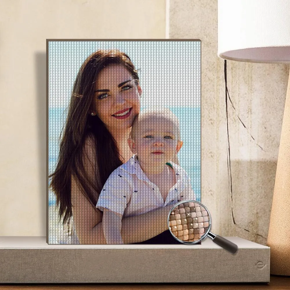 Custom Diamond Painting DIY Diamond Painting Kit Unique Gifts 30*40cm - For Dearest Dad