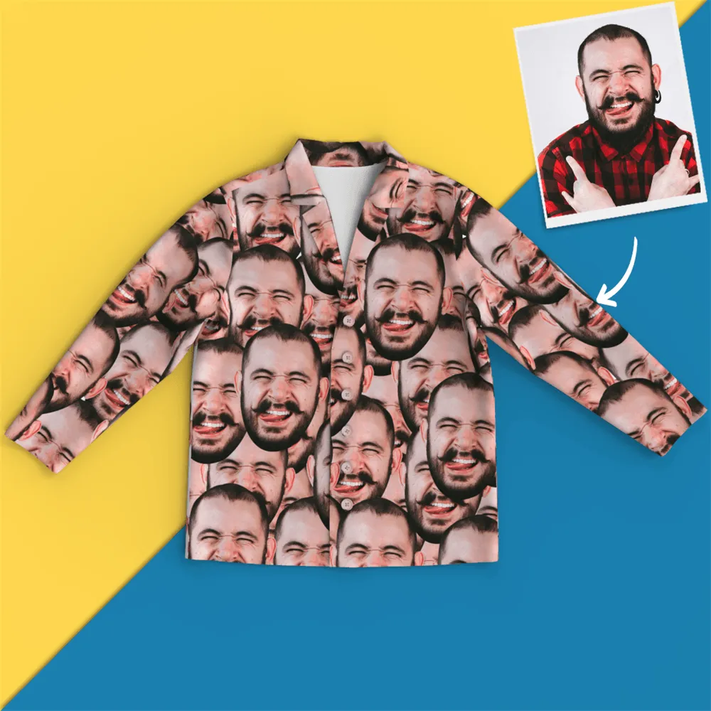 Custom Face All Over Printing Homewear, tops, pants, pajamas sets for men/women