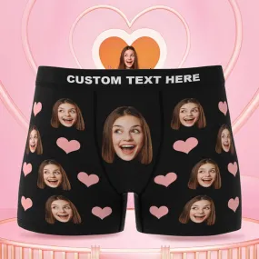 Custom Face Boxer Briefs 3D Online Preview Gifts for Boyfriend Husband