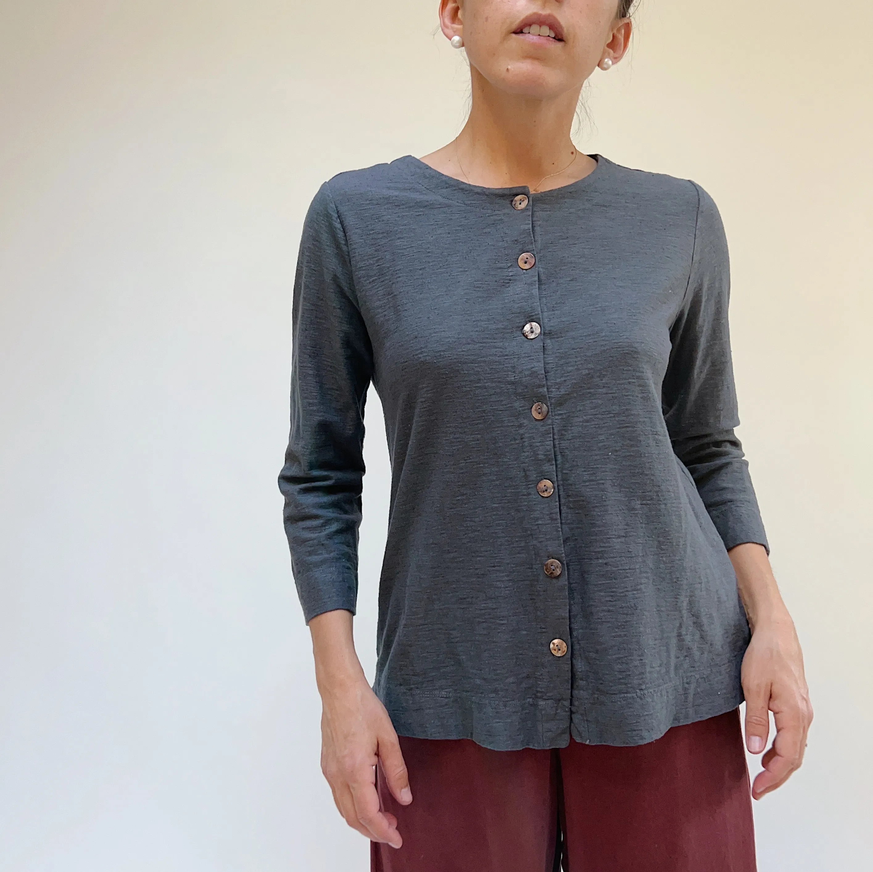 Cut Loose | Easy Cardigan in Anthracite