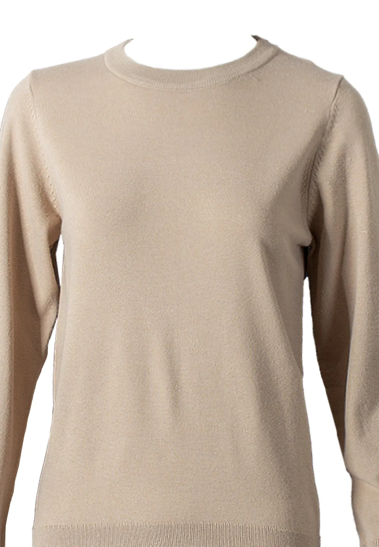 DAISY by VOIR Scalloped Crew Neck Knitwear