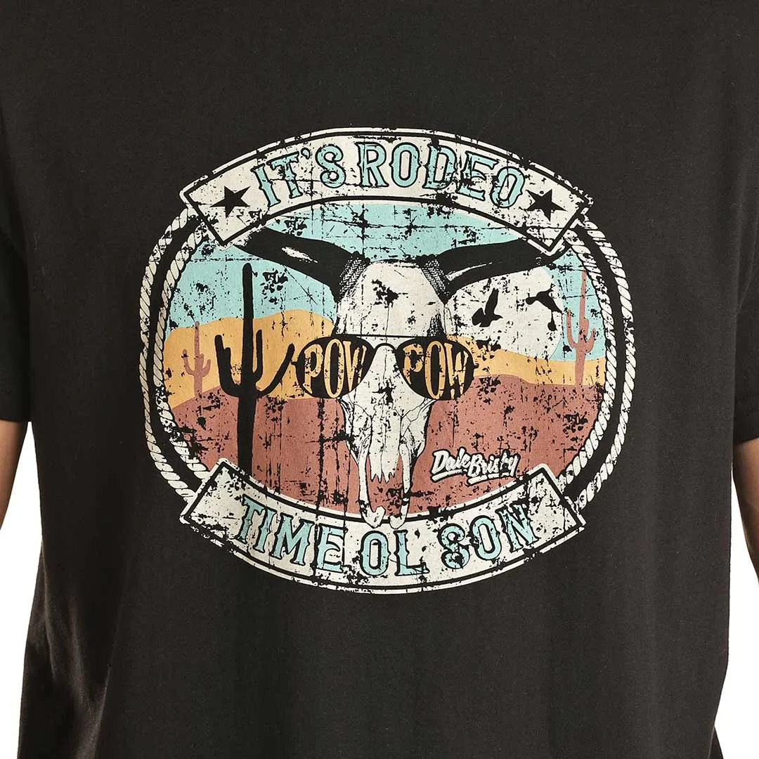 Dale Brisby Women's Rodeo Time Oversized Graphic T-Shirt