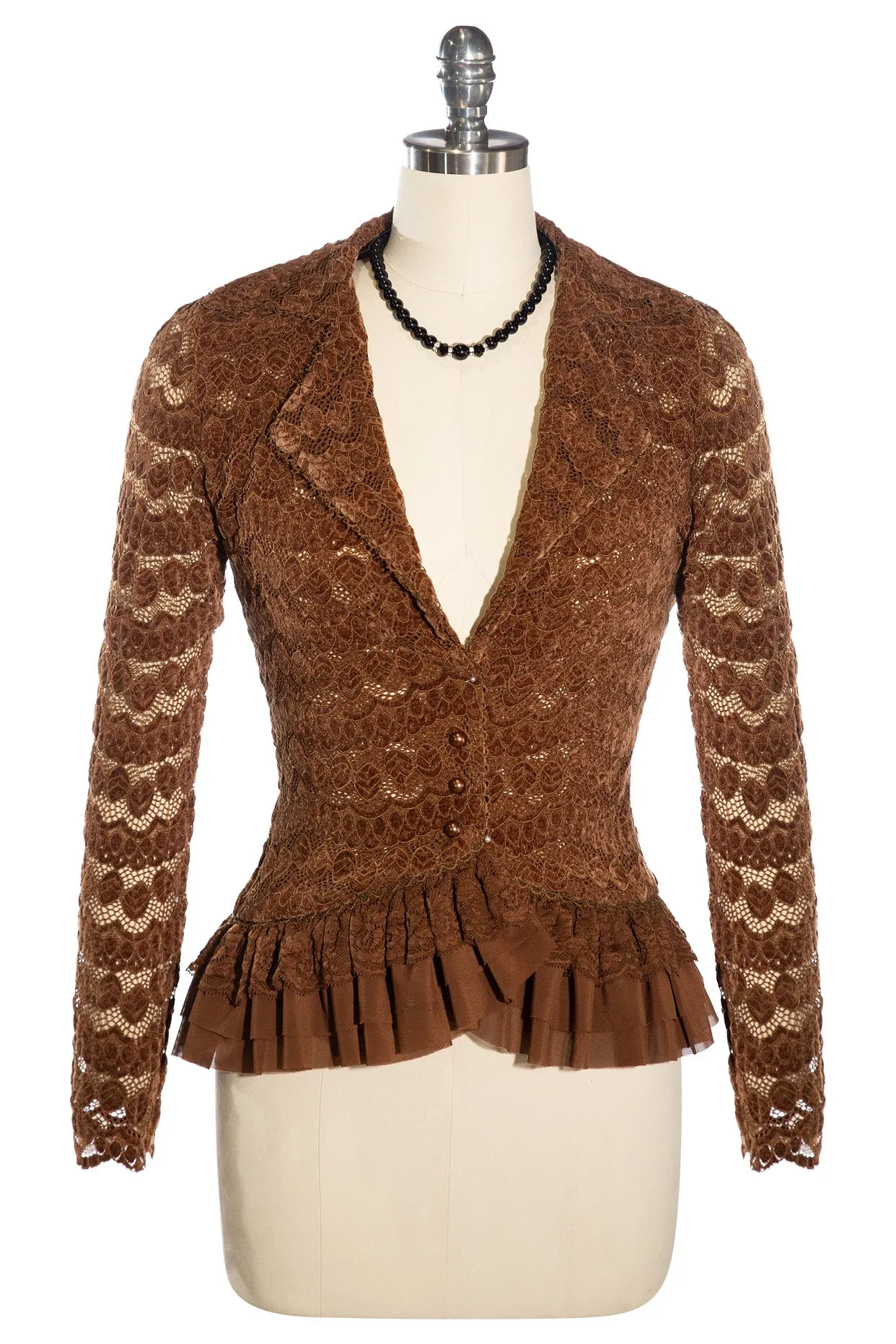 D'Amour Femme Fatale Cardigan (Brown)