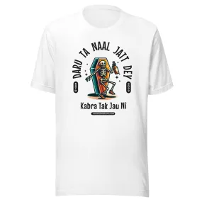 Daru ta naal jatt dey Unisex t-shirt