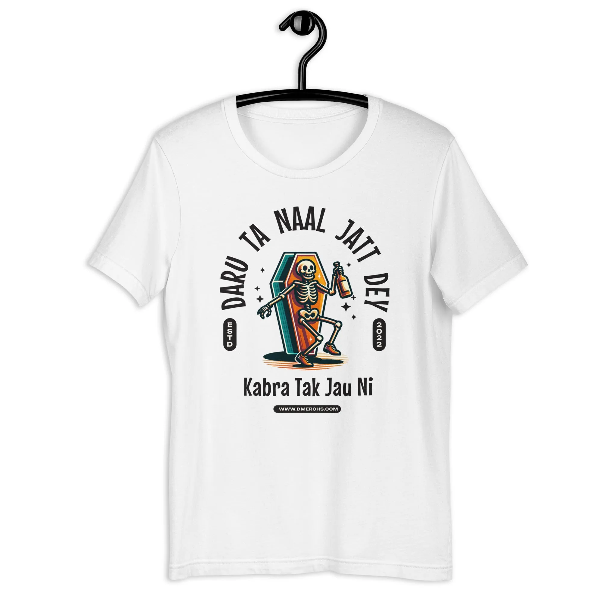 Daru ta naal jatt dey Unisex t-shirt