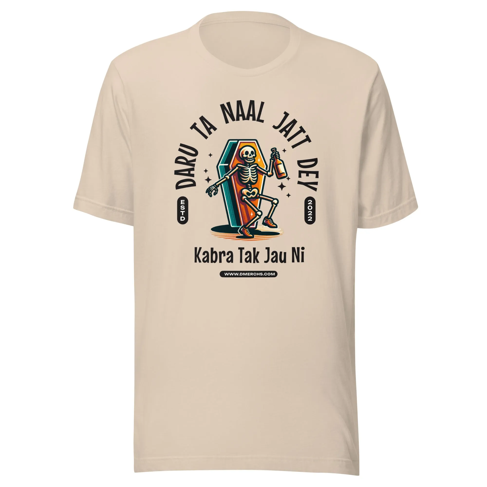 Daru ta naal jatt dey Unisex t-shirt