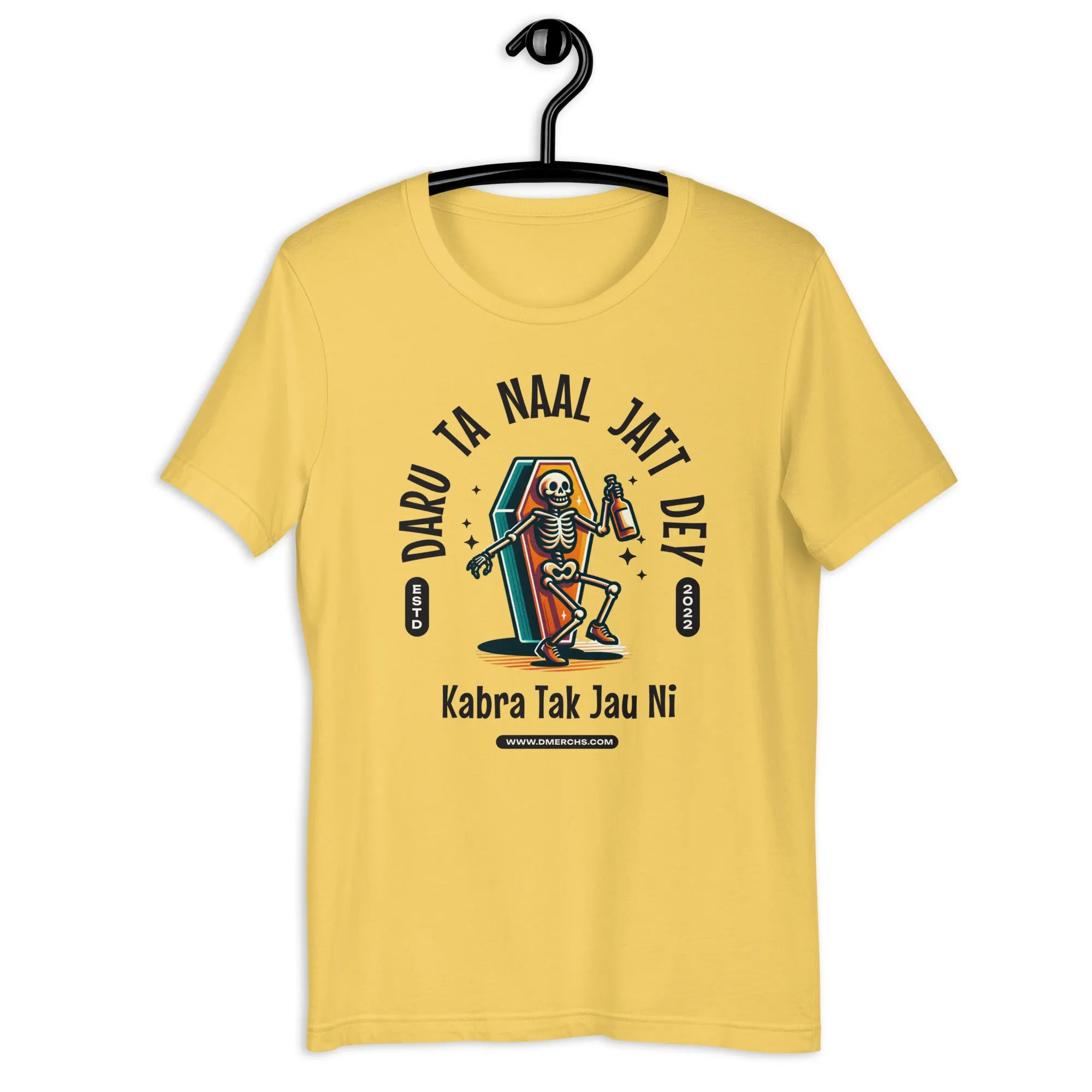 Daru ta naal jatt dey Unisex t-shirt