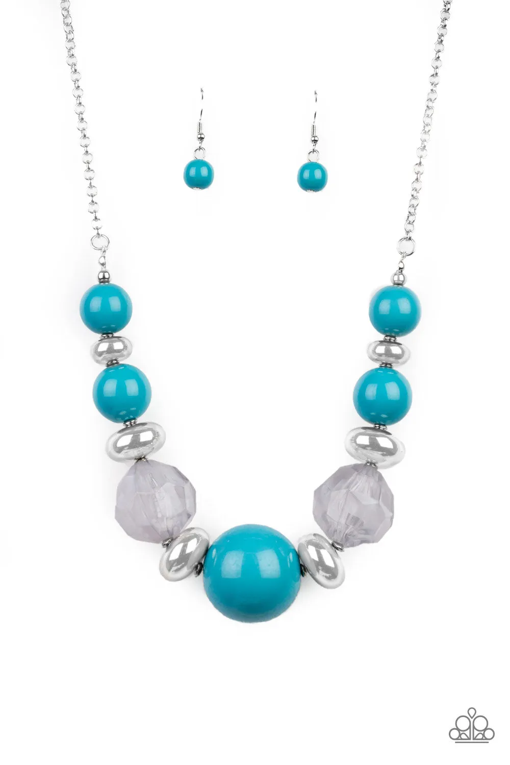 Daytime Drama Blue-Necklace