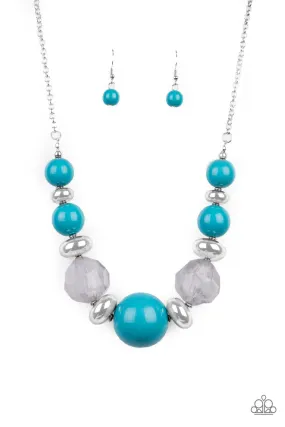 Daytime Drama Blue-Necklace