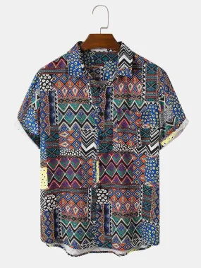 Desi Indian Bandana Digital Print Shirt