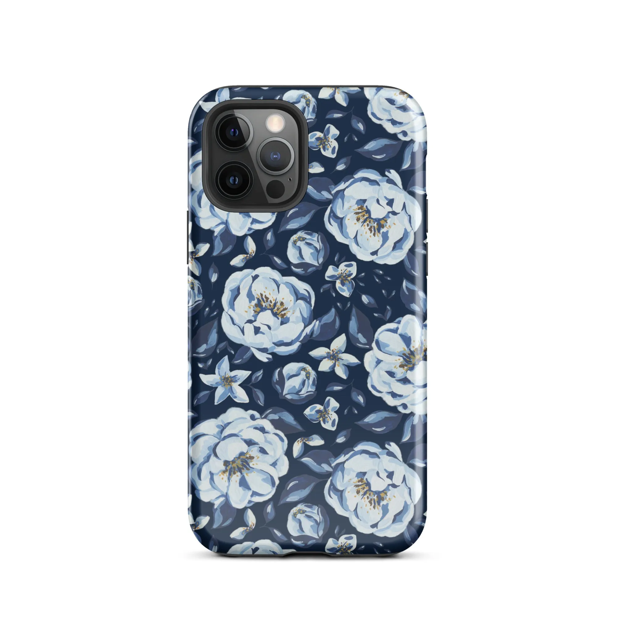 Dreamy Nightshade Blossoms Premium iPhone Case