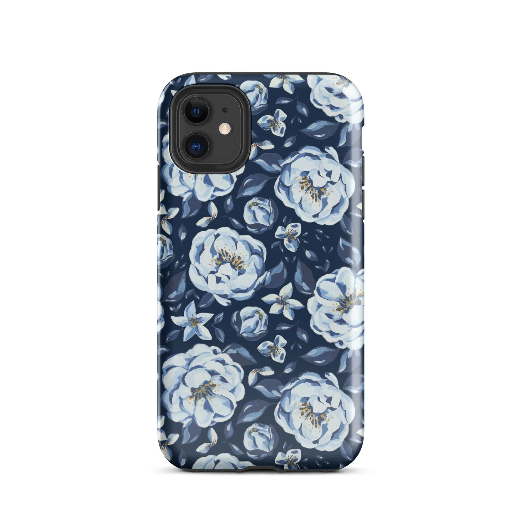 Dreamy Nightshade Blossoms Premium iPhone Case