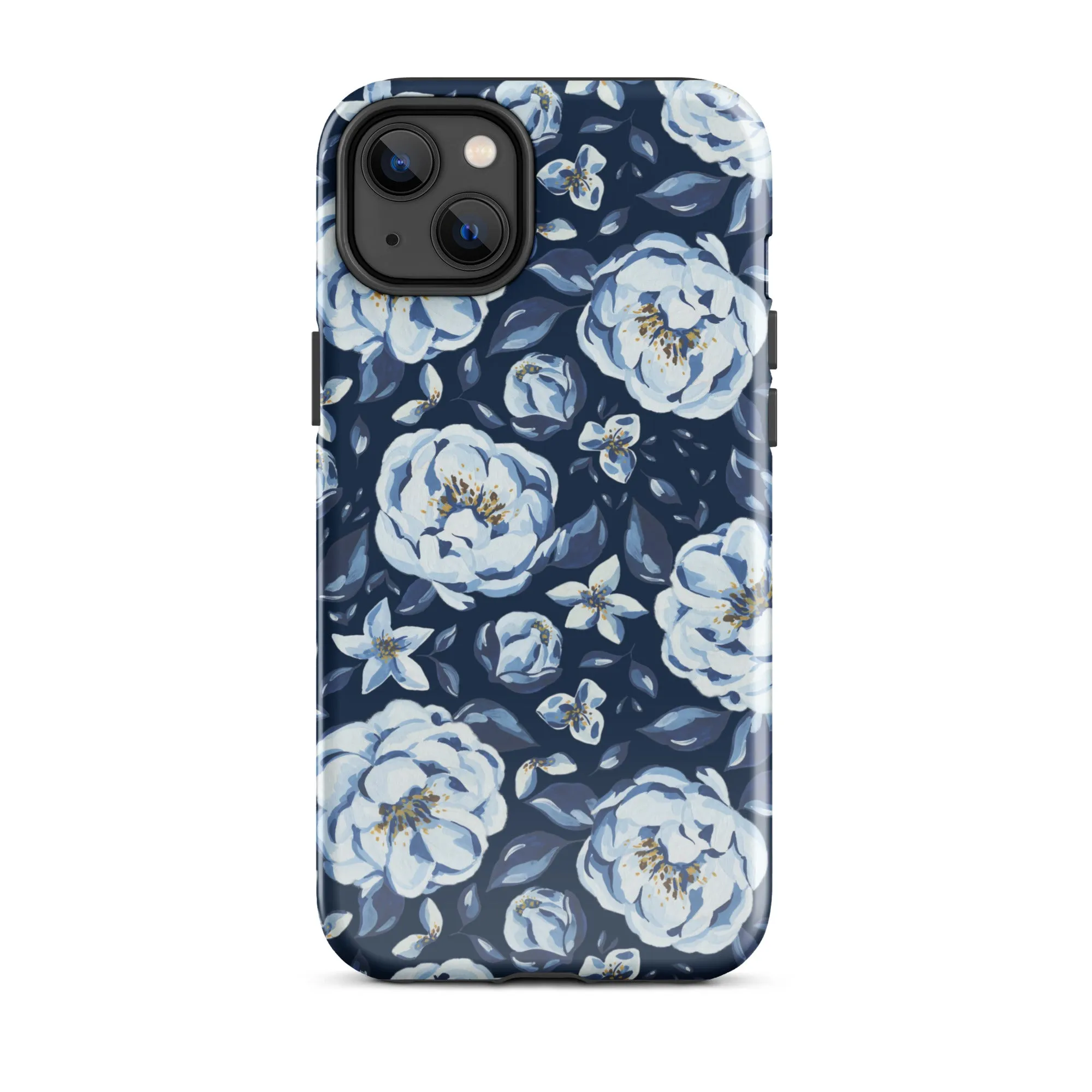 Dreamy Nightshade Blossoms Premium iPhone Case