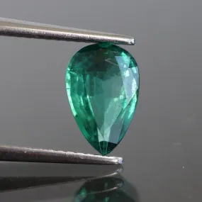 Emerald | IGI certified | natural, green, 9x6mm, AAAA quality, Zambia 1.21ct