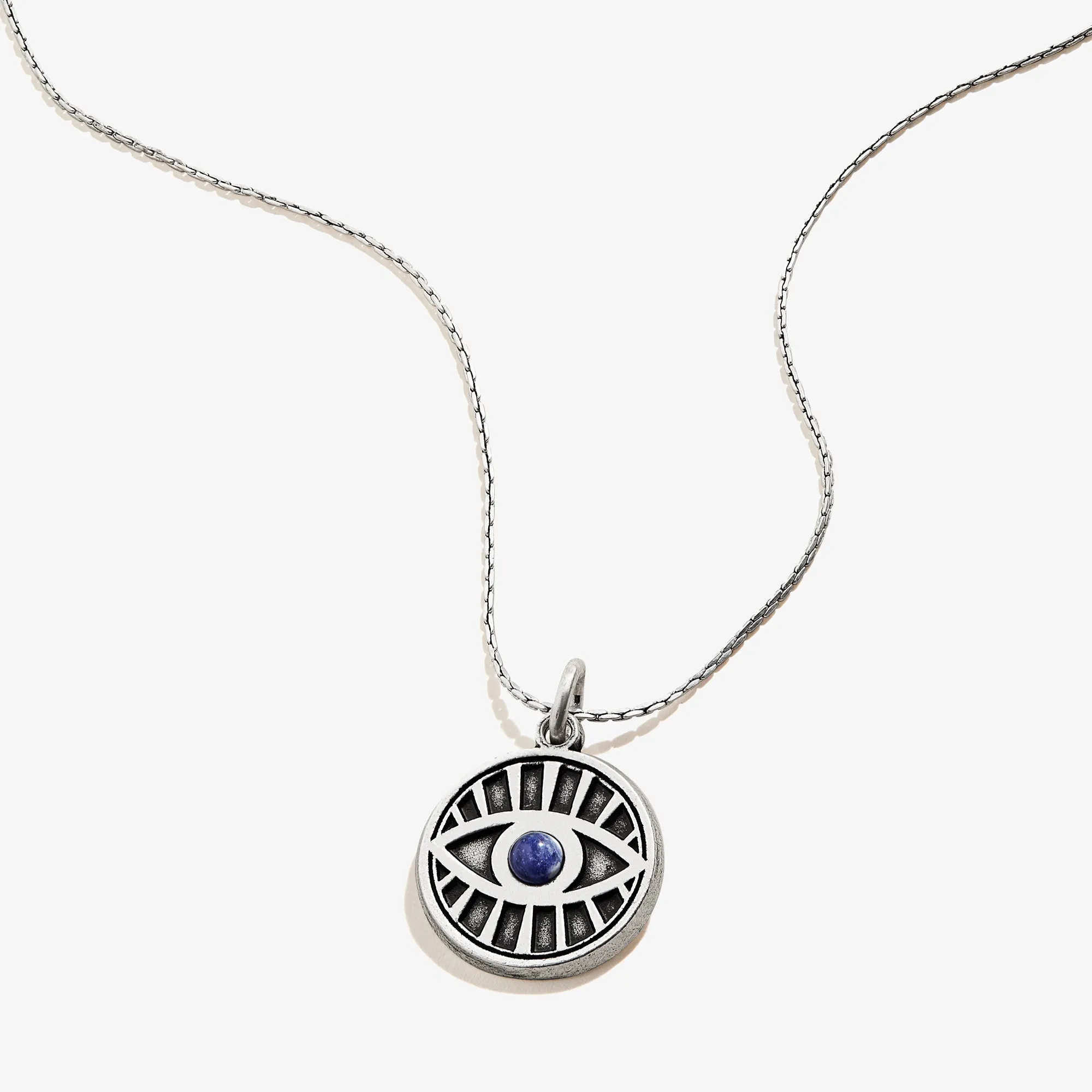 Evil Eye Necklace, Sodalite Gemstone