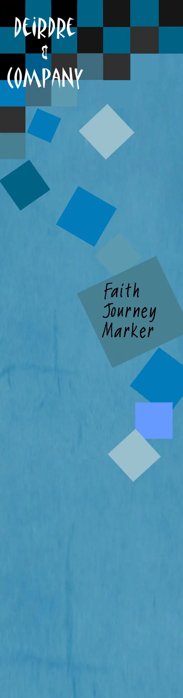 Faith Journey Marker Ornament Set