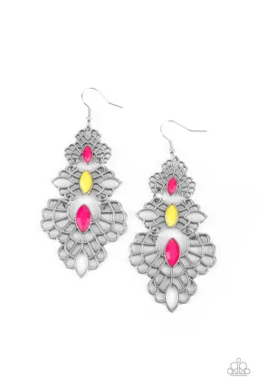 Flamboyant Frills - Multi Earring