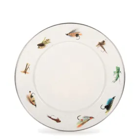 Fly Fishing Dinner Plates S/4