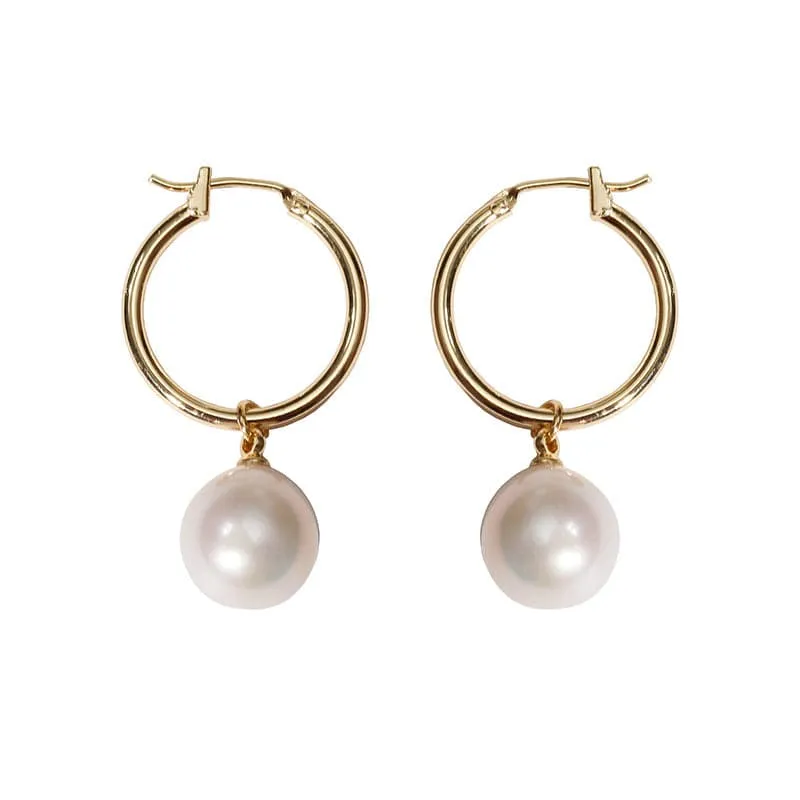 French Style Pearl Drop Earring