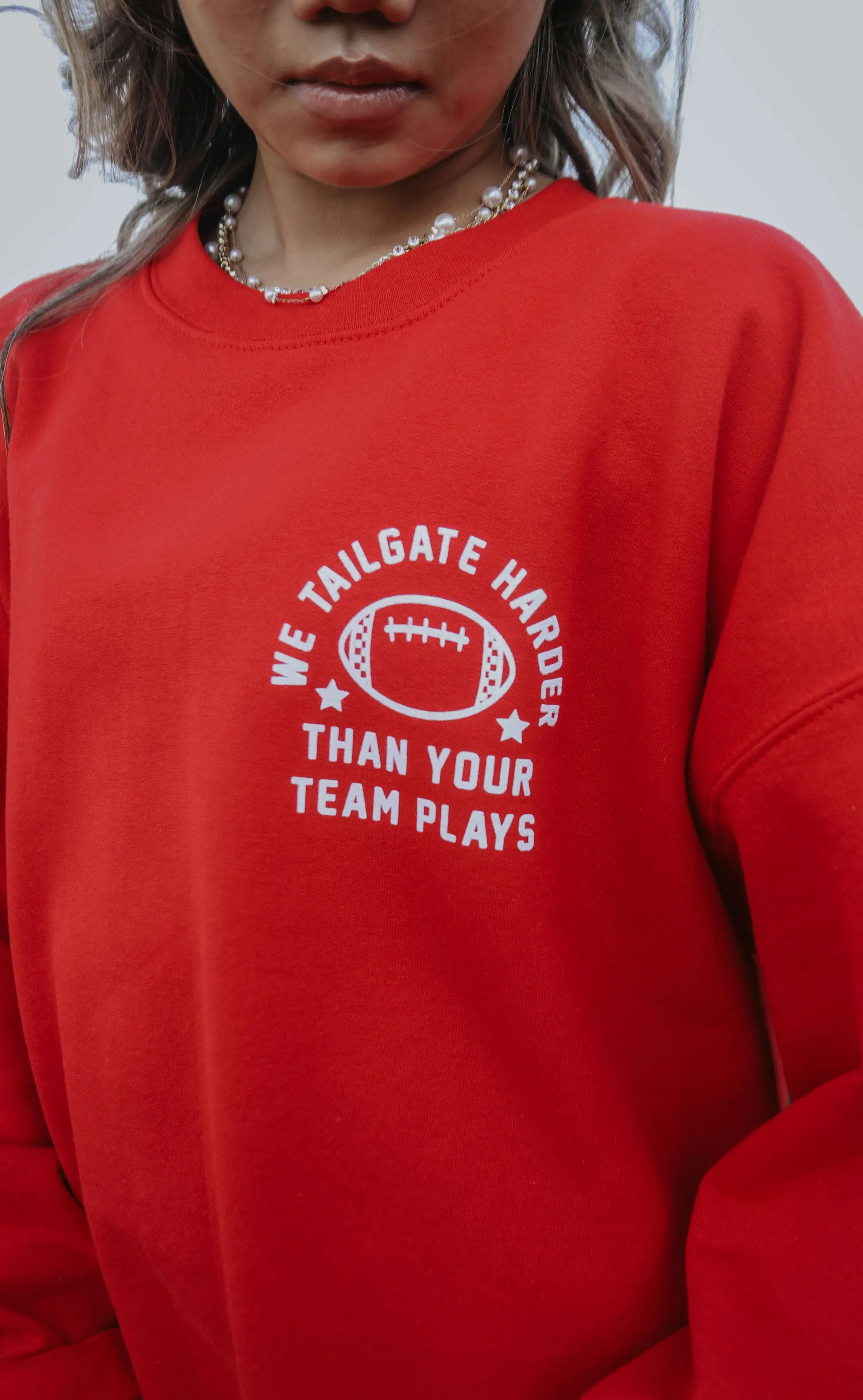 friday   saturday: tailgate harder sweatshirt