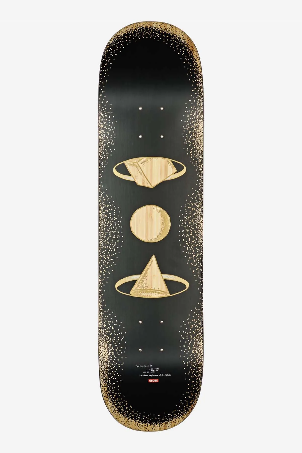 G3 Black Holes - Bamboo/Black - 8.0 Skateboard Deck