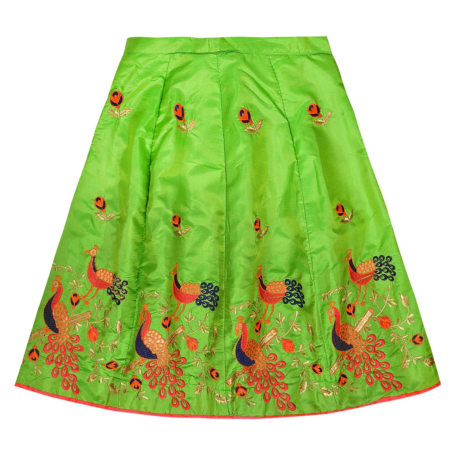 Girl's Stitched Lehenga Choli With Dupatta