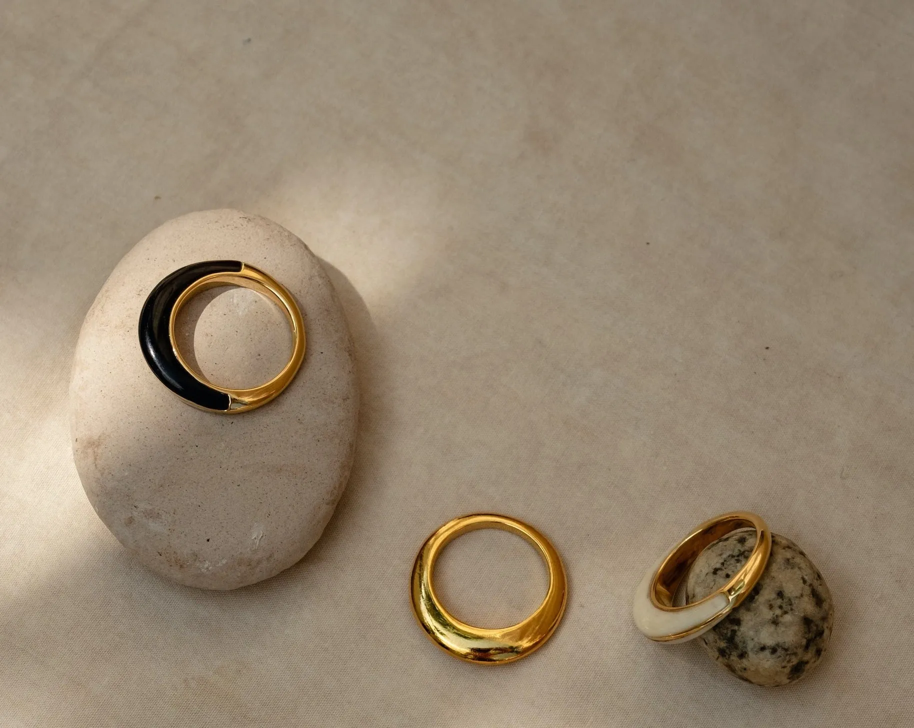 Gold-Vermeil ring / DISC