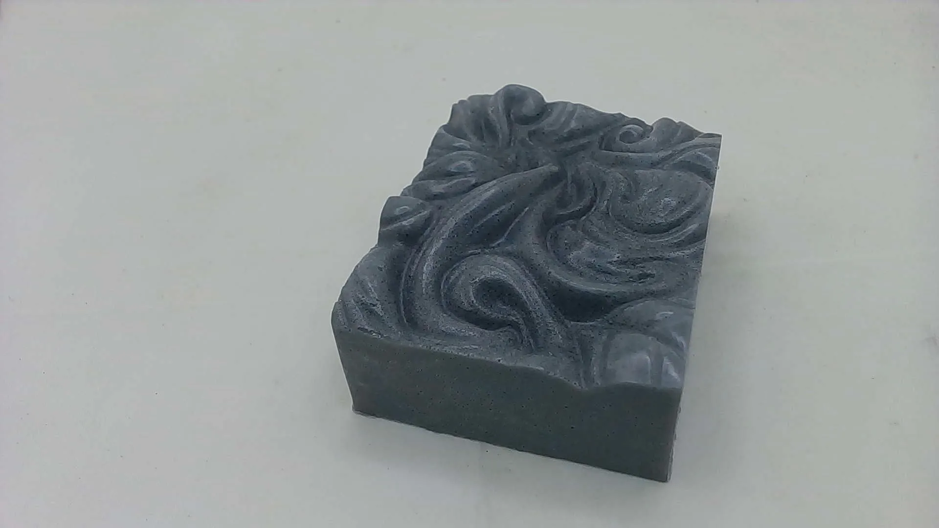 Green Tea Cinnamon infused in Bamboo Charcoal Soap