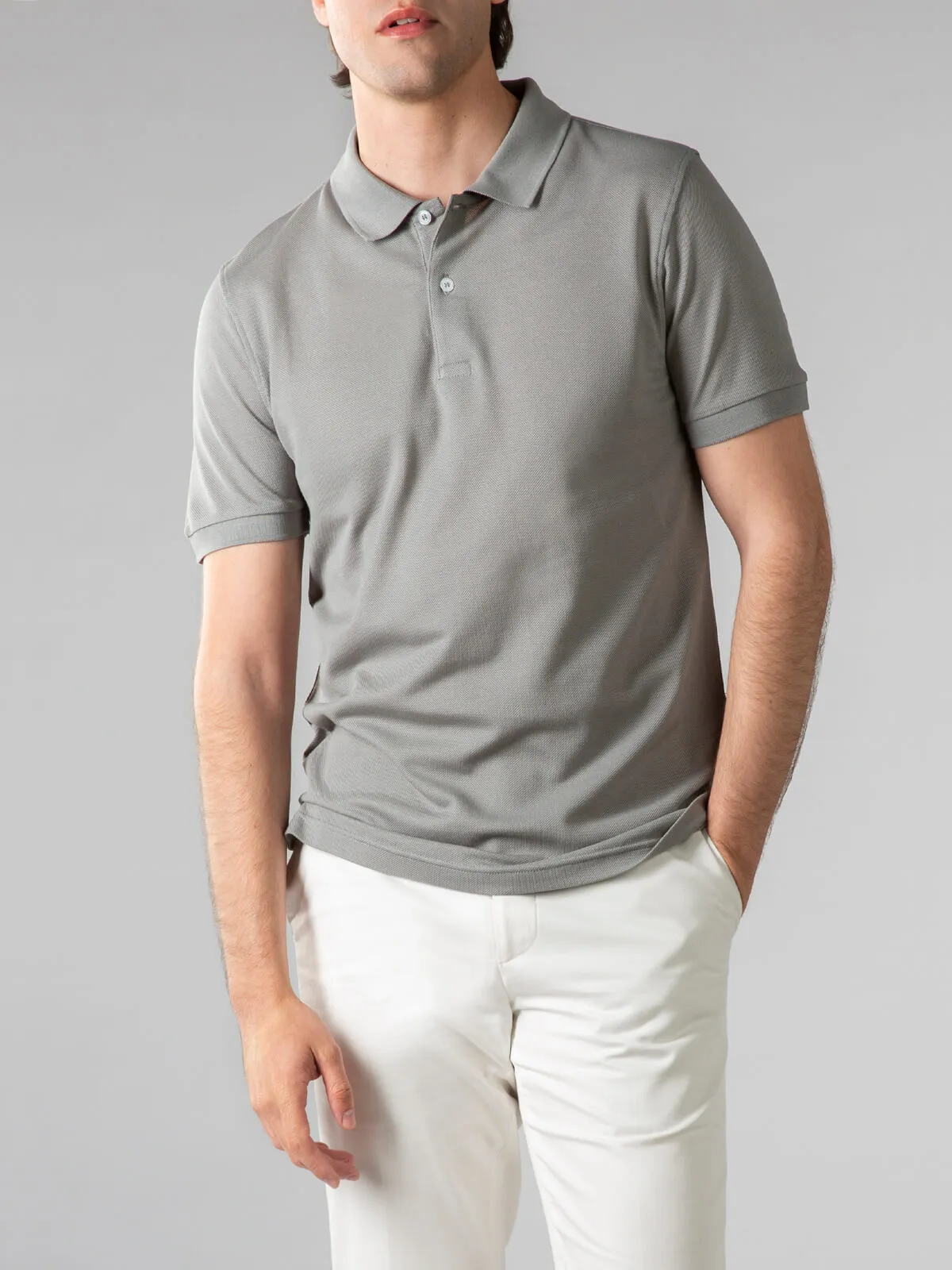 Grey Polo Shirt