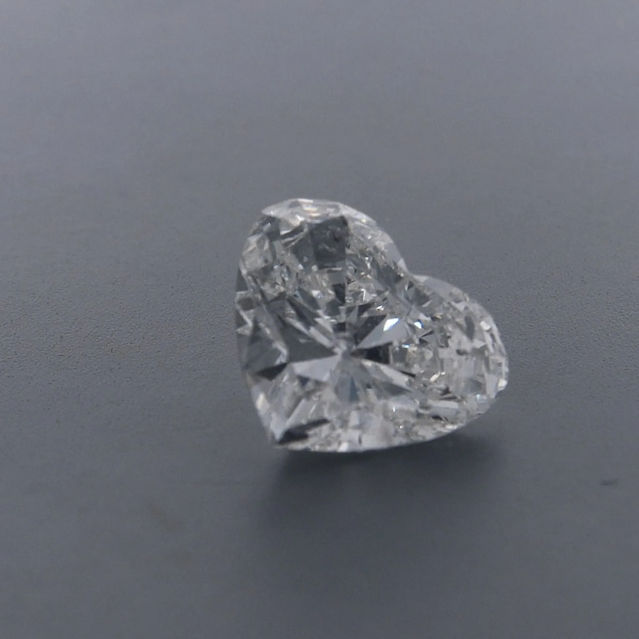 Heart Cut 2.39ct GI1 Diamond