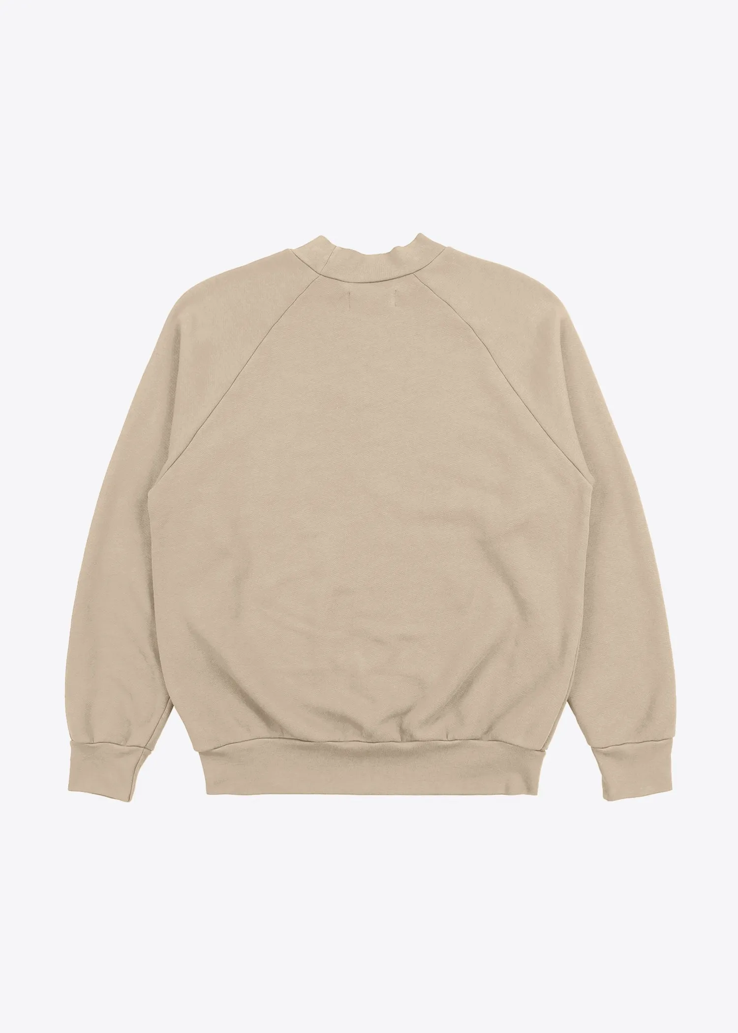 Heavyweight Mock Neck Raglan