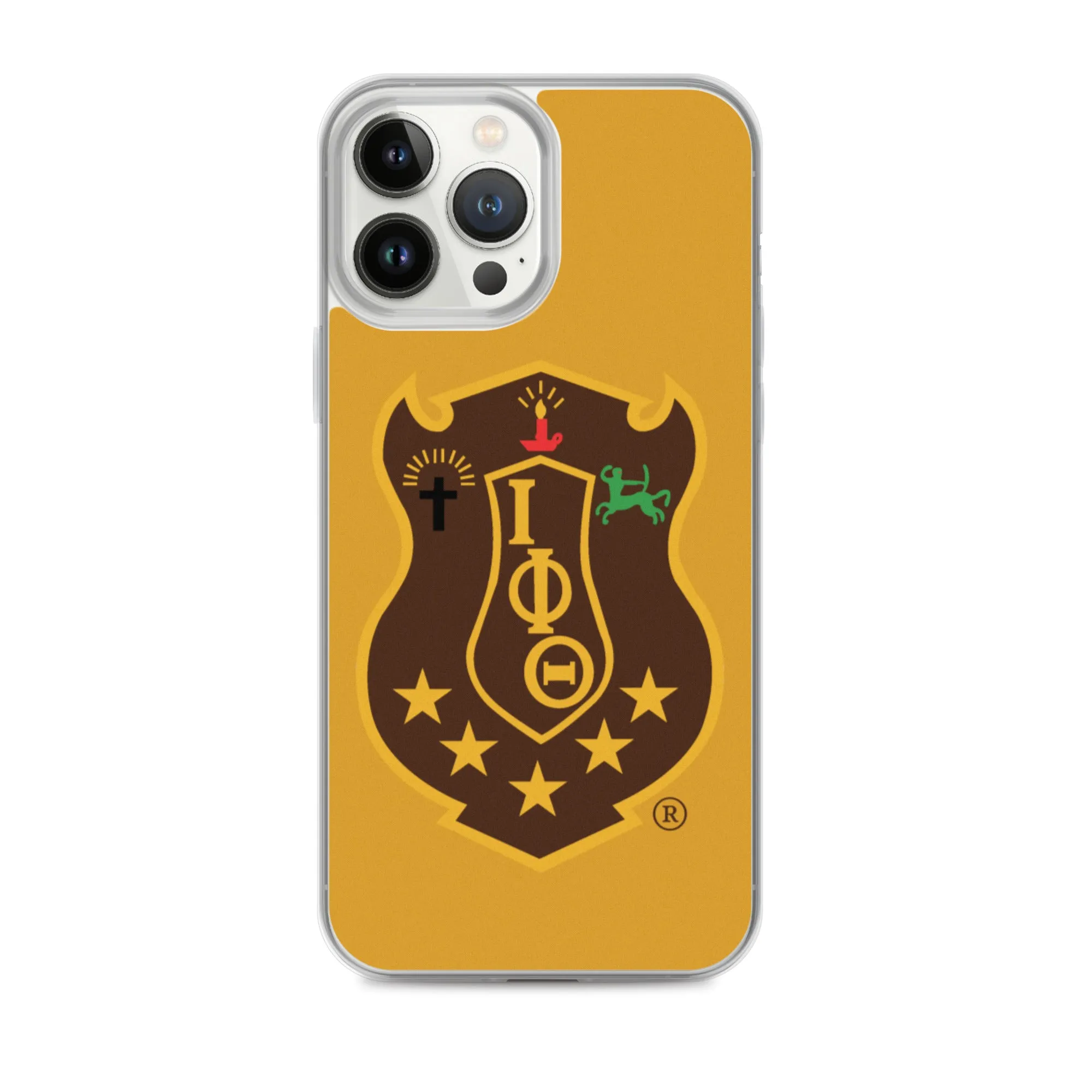 Iota Gold Shield iPhone Case